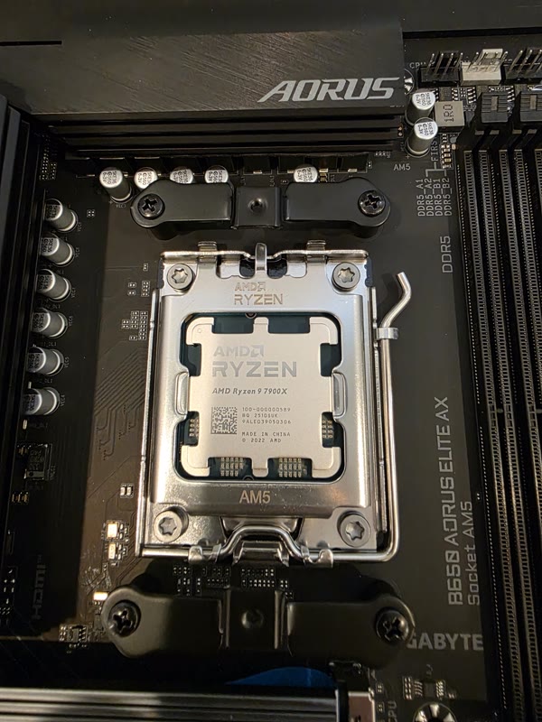 Components in place